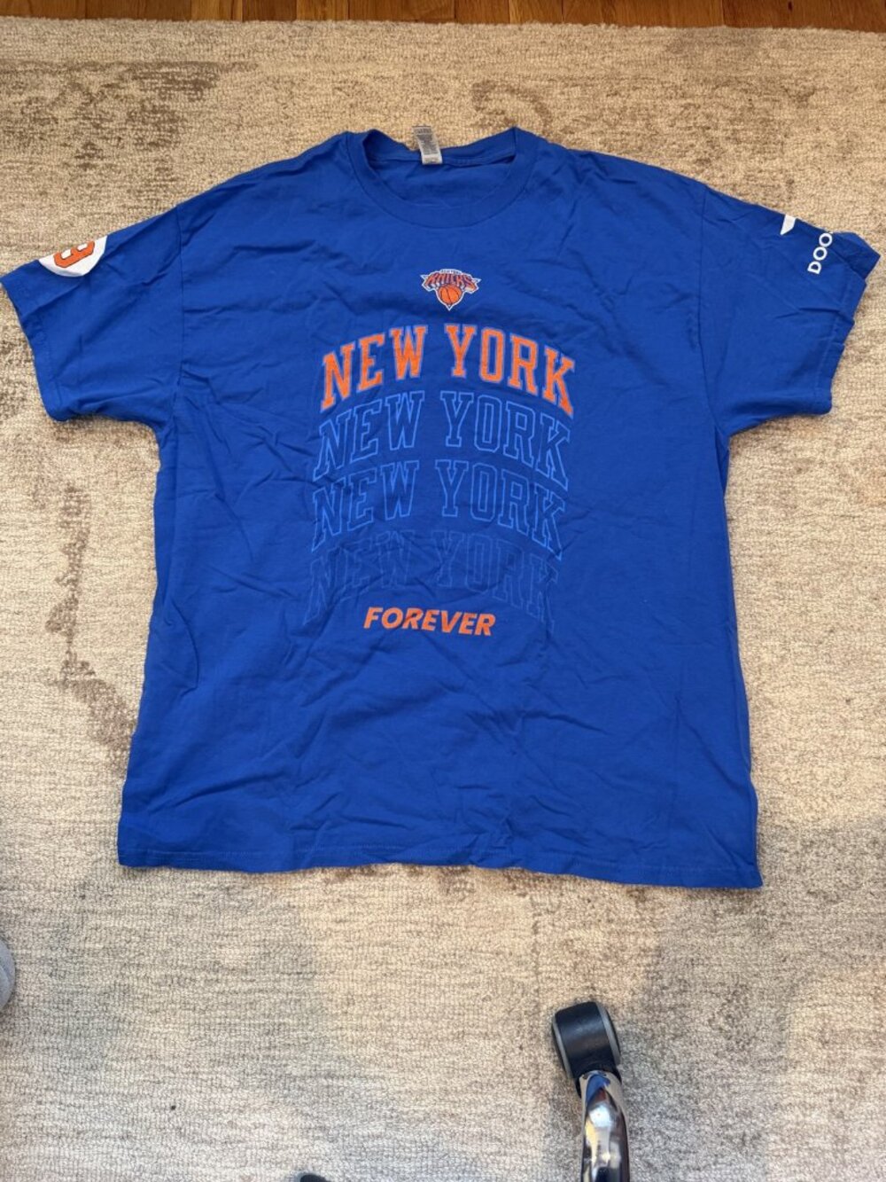 Knicks New York Forever Blue Tee XL NWT